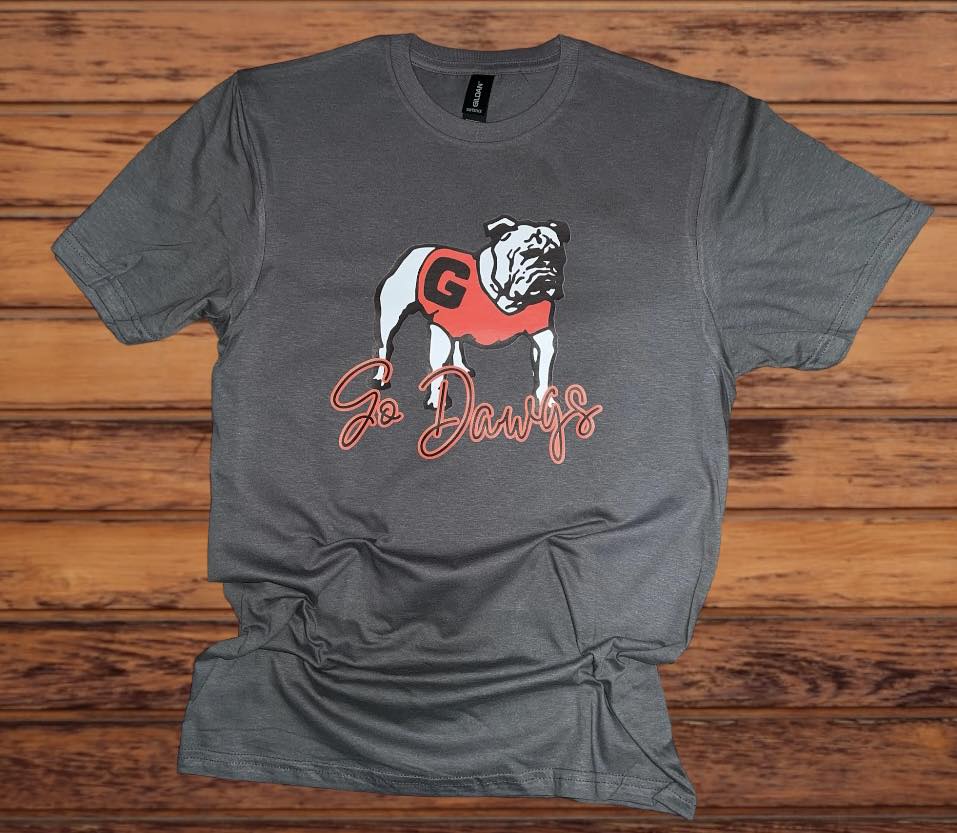 Go Dawgs Retro