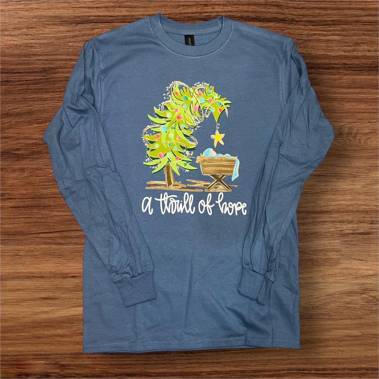 A Thrill Of Hope Tree Manger