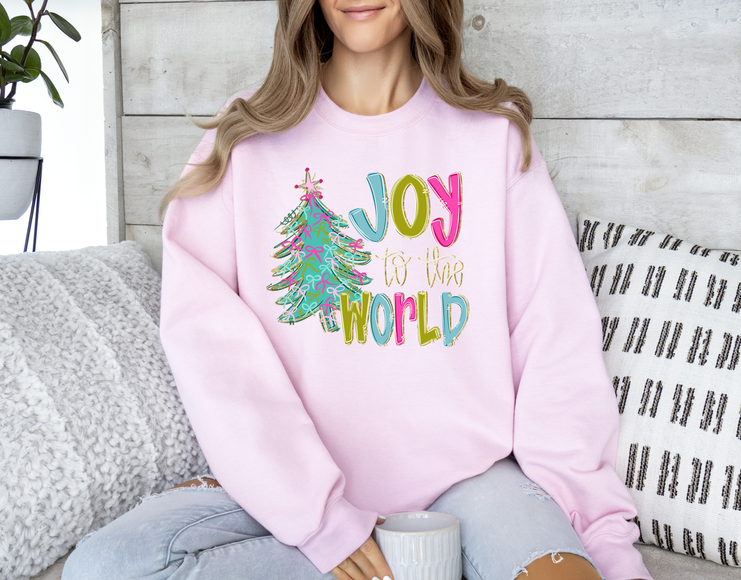 Joy To The World - Bow Tree Sweathirt
