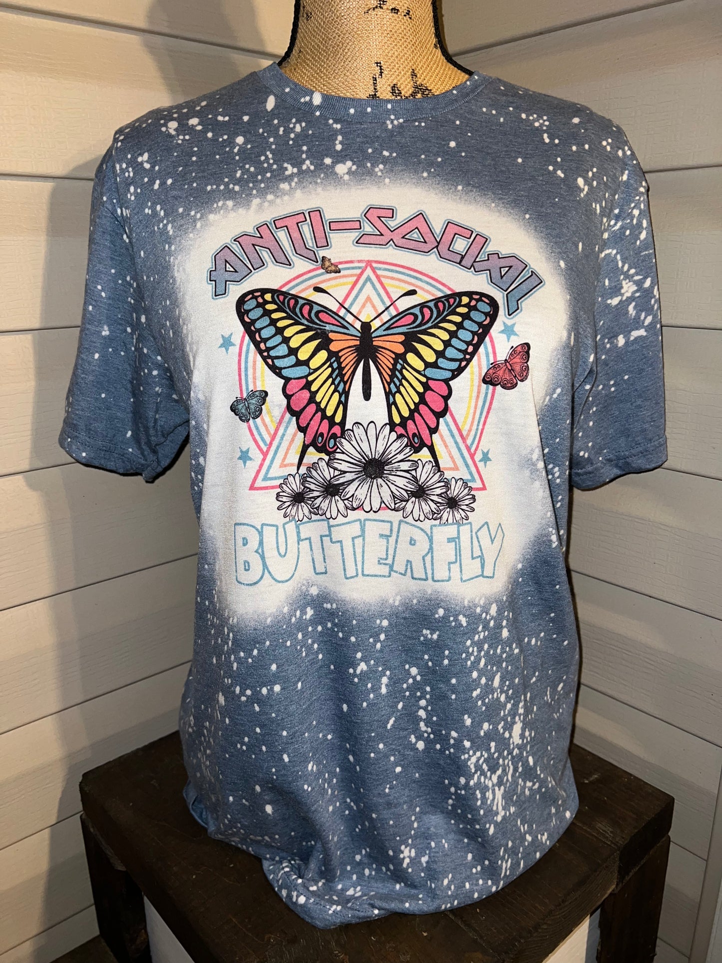 Anti-Social Butterfly BLEACHED