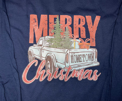 Vintage Merry Christmas Truck
