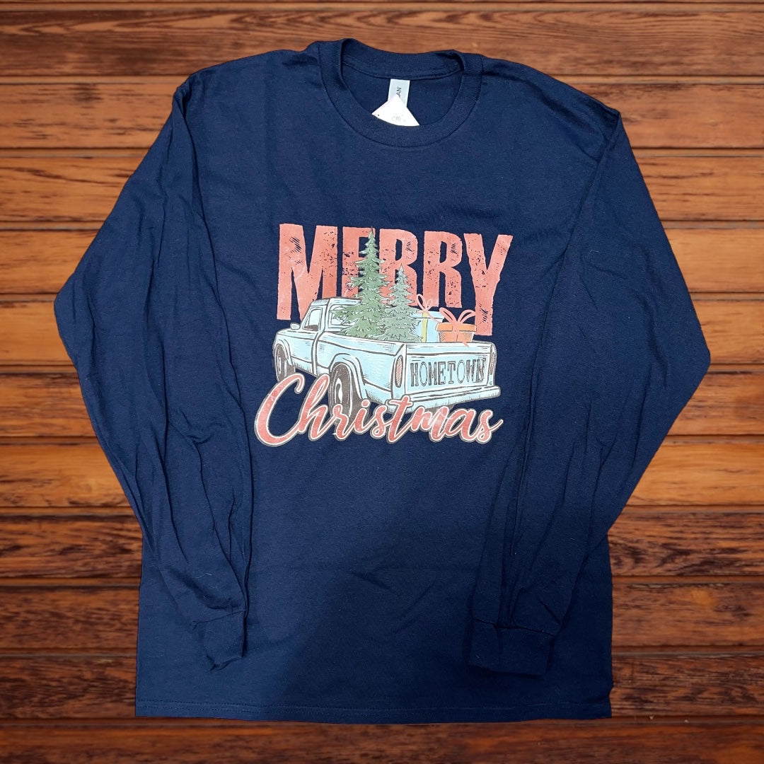 Vintage Merry Christmas Truck