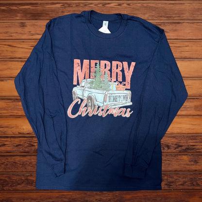 Vintage Merry Christmas Truck