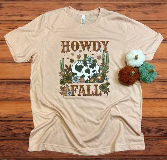 Howdy Fall Cow Pumpkin