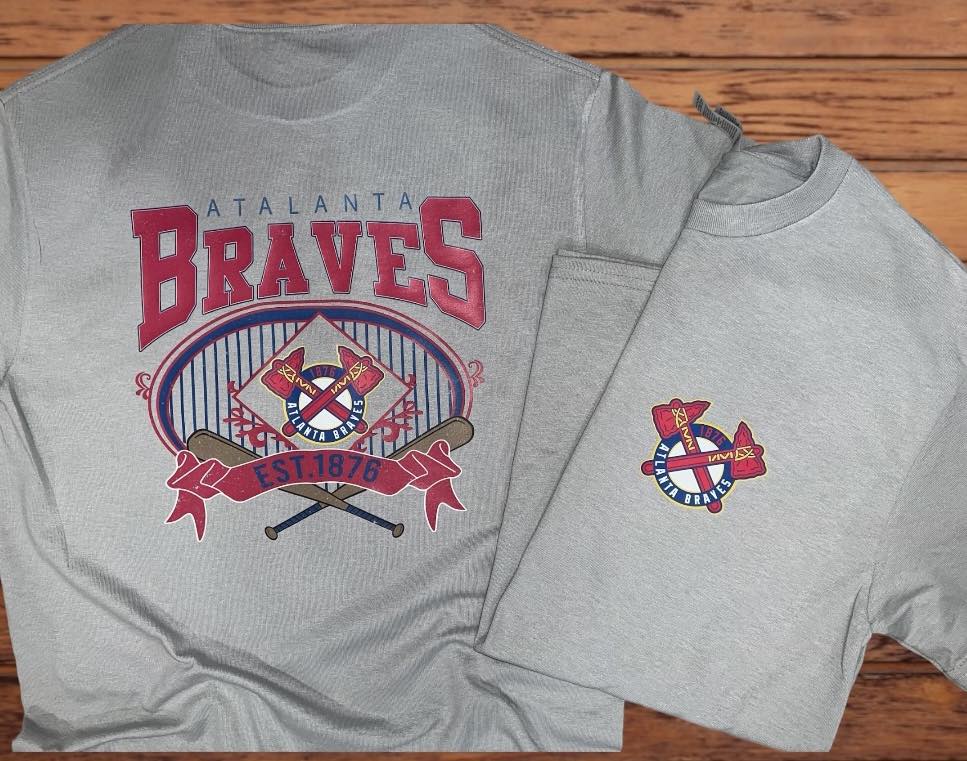 Retro Braves Pocket Tee