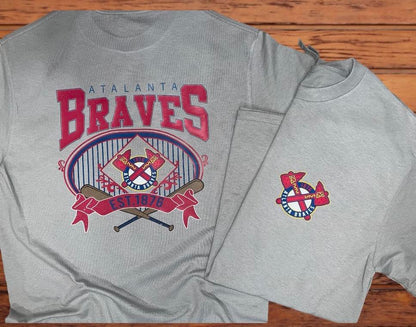 Retro Braves Pocket Tee