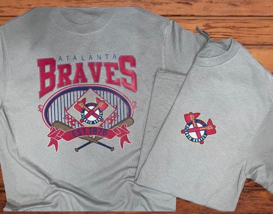 Retro Braves Pocket Tee