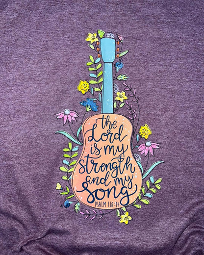 Guitar - The Lord Is My Strength
