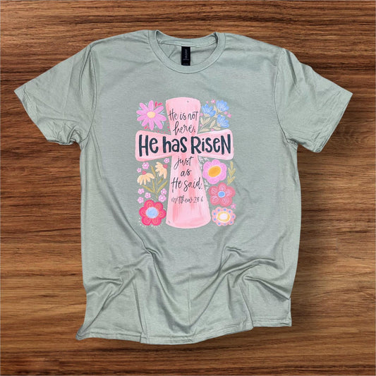 He Is Not Here, He Is Risen Just As He Said