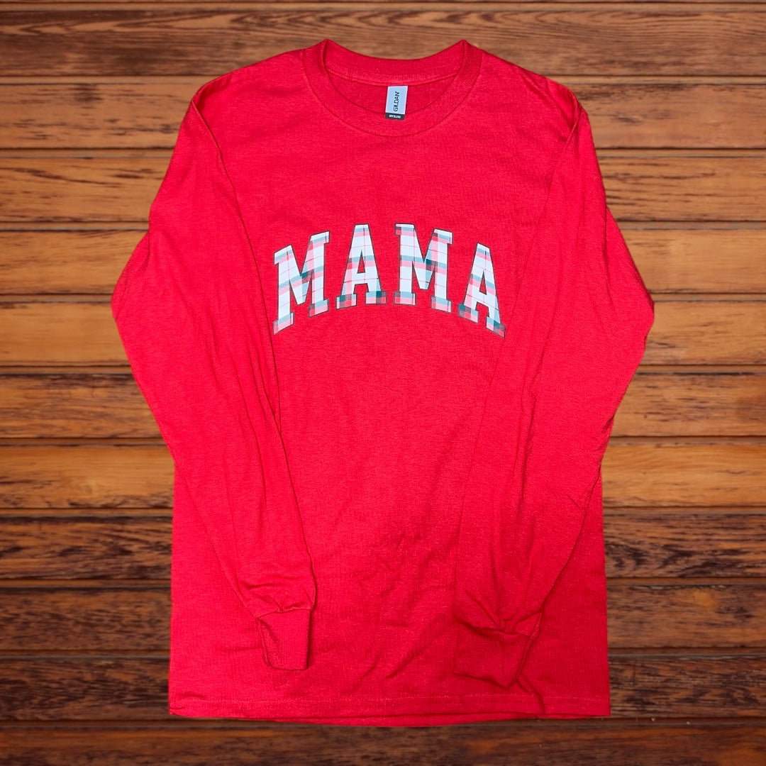 Mama - Christmas Plaid