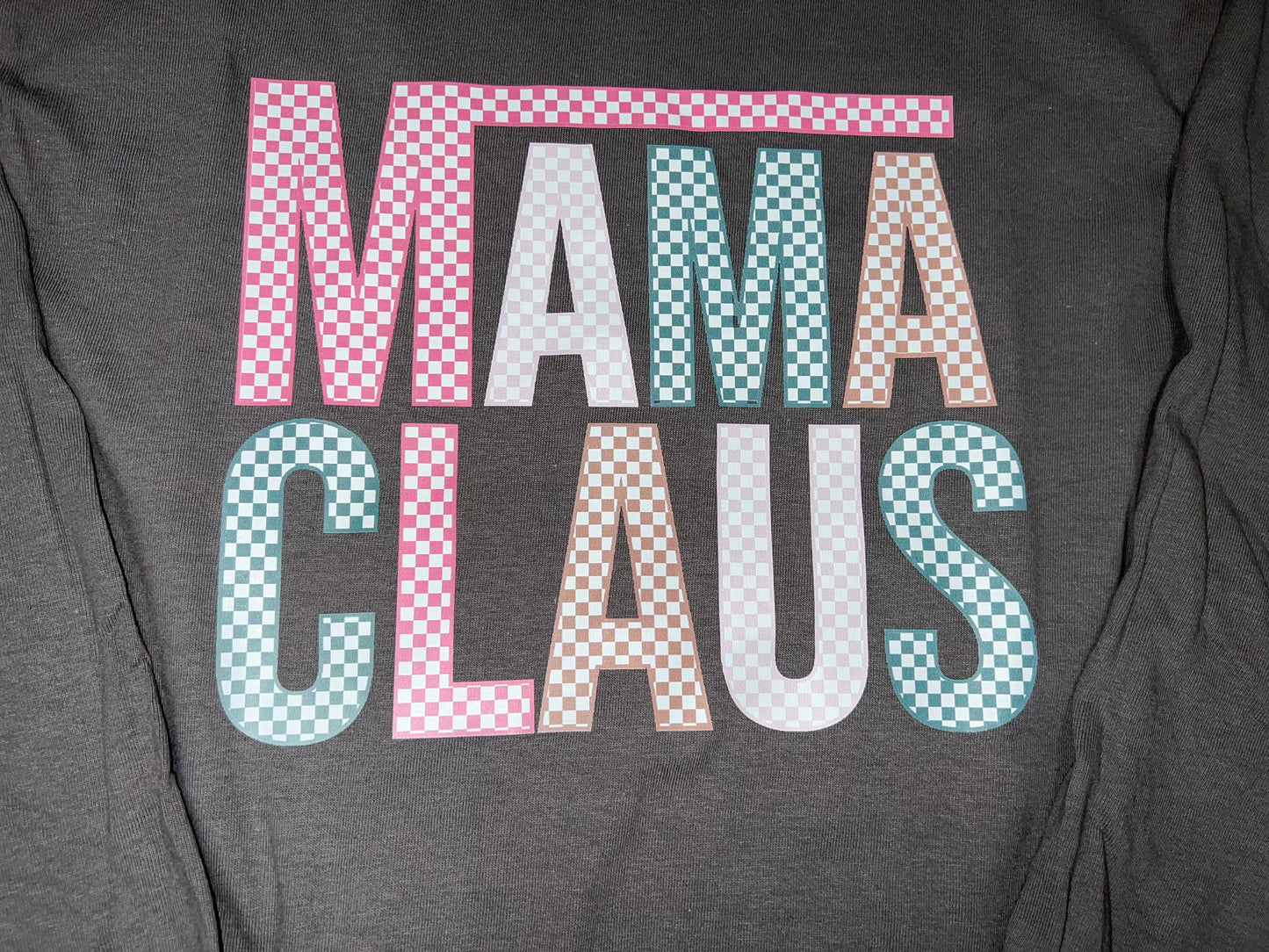Mama Claus Checkered