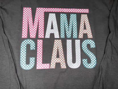 Mama Claus Checkered