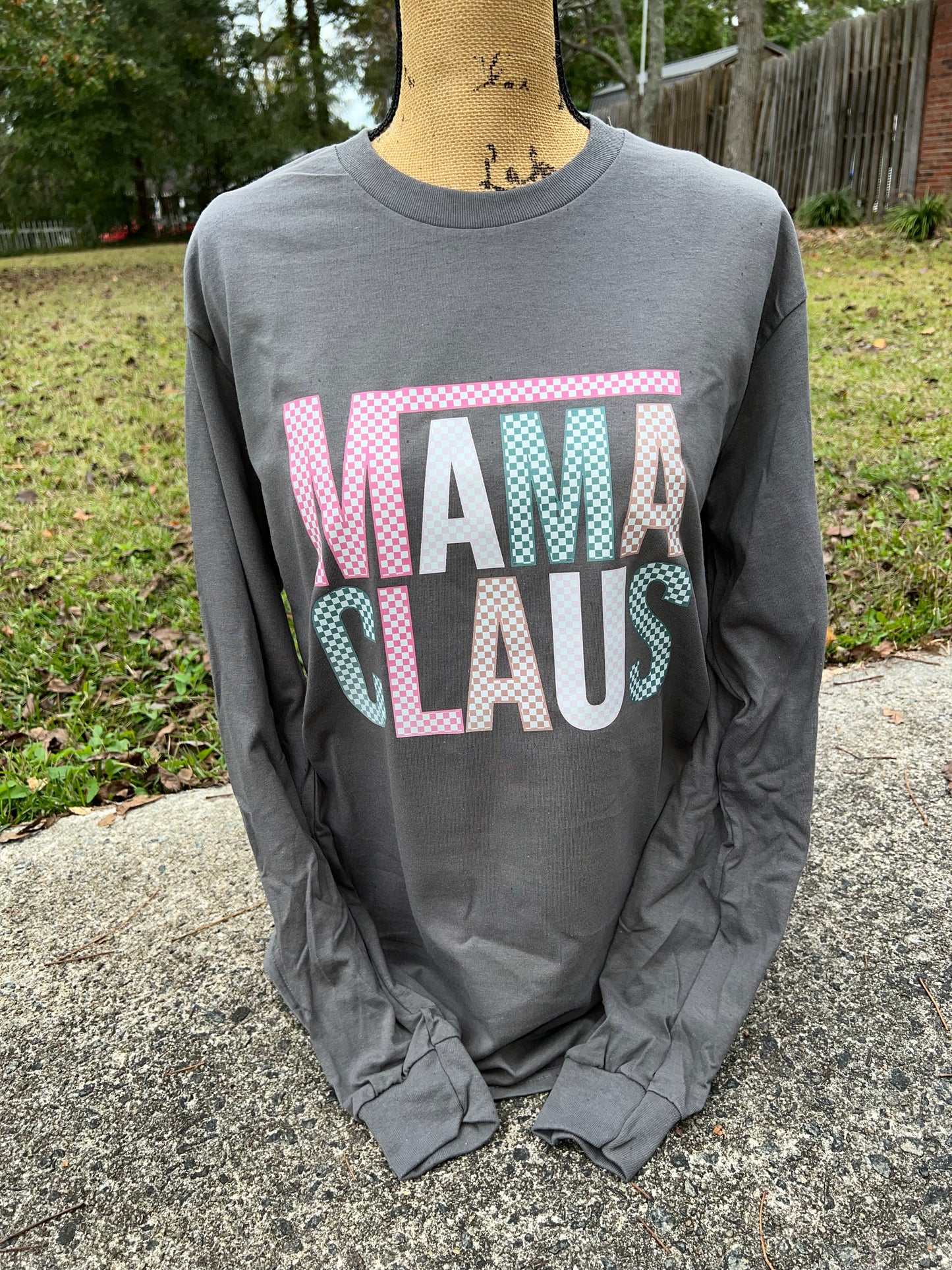 Mama Claus Checkered