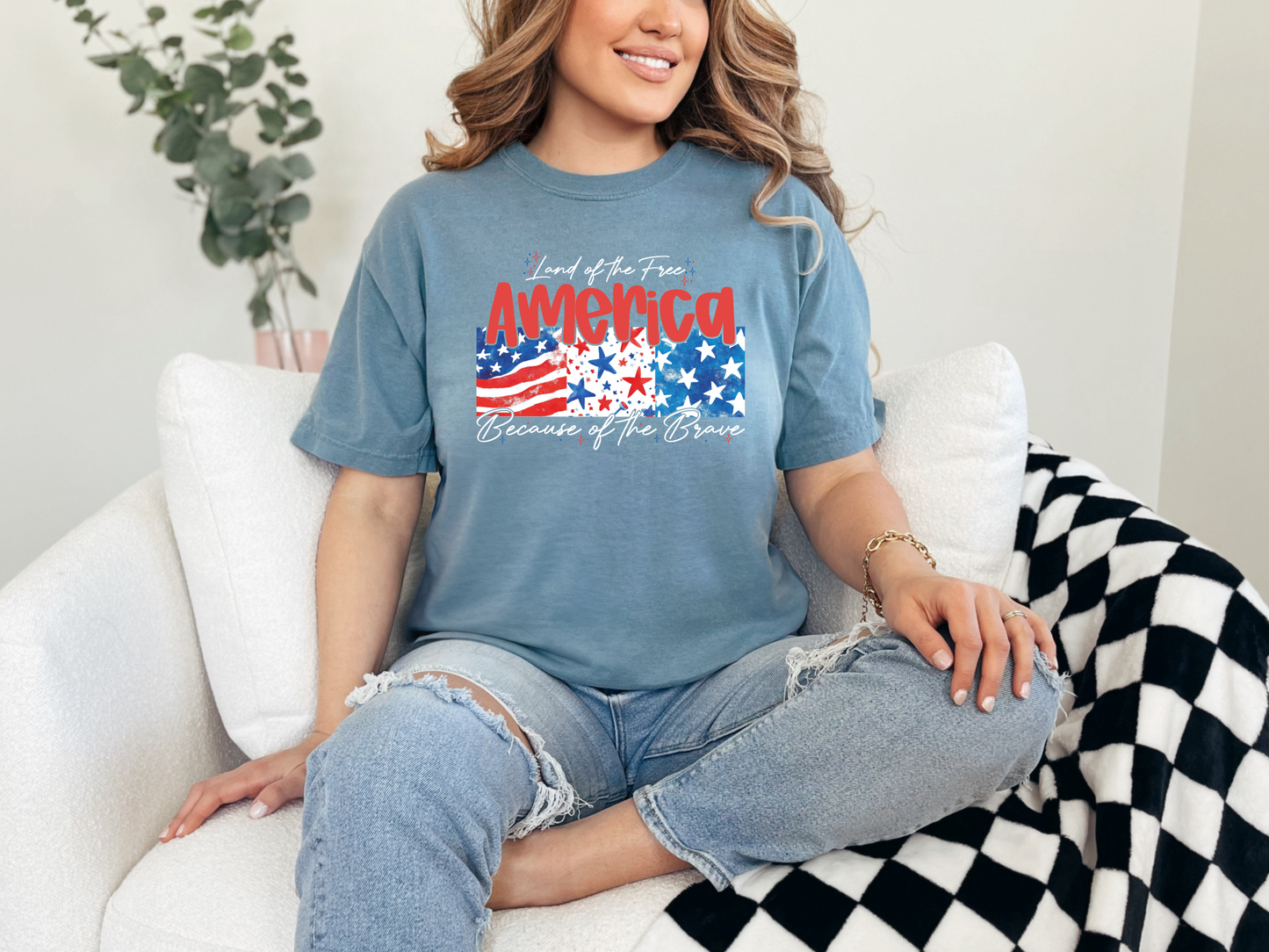 America Land of the Free Because Of The Brave