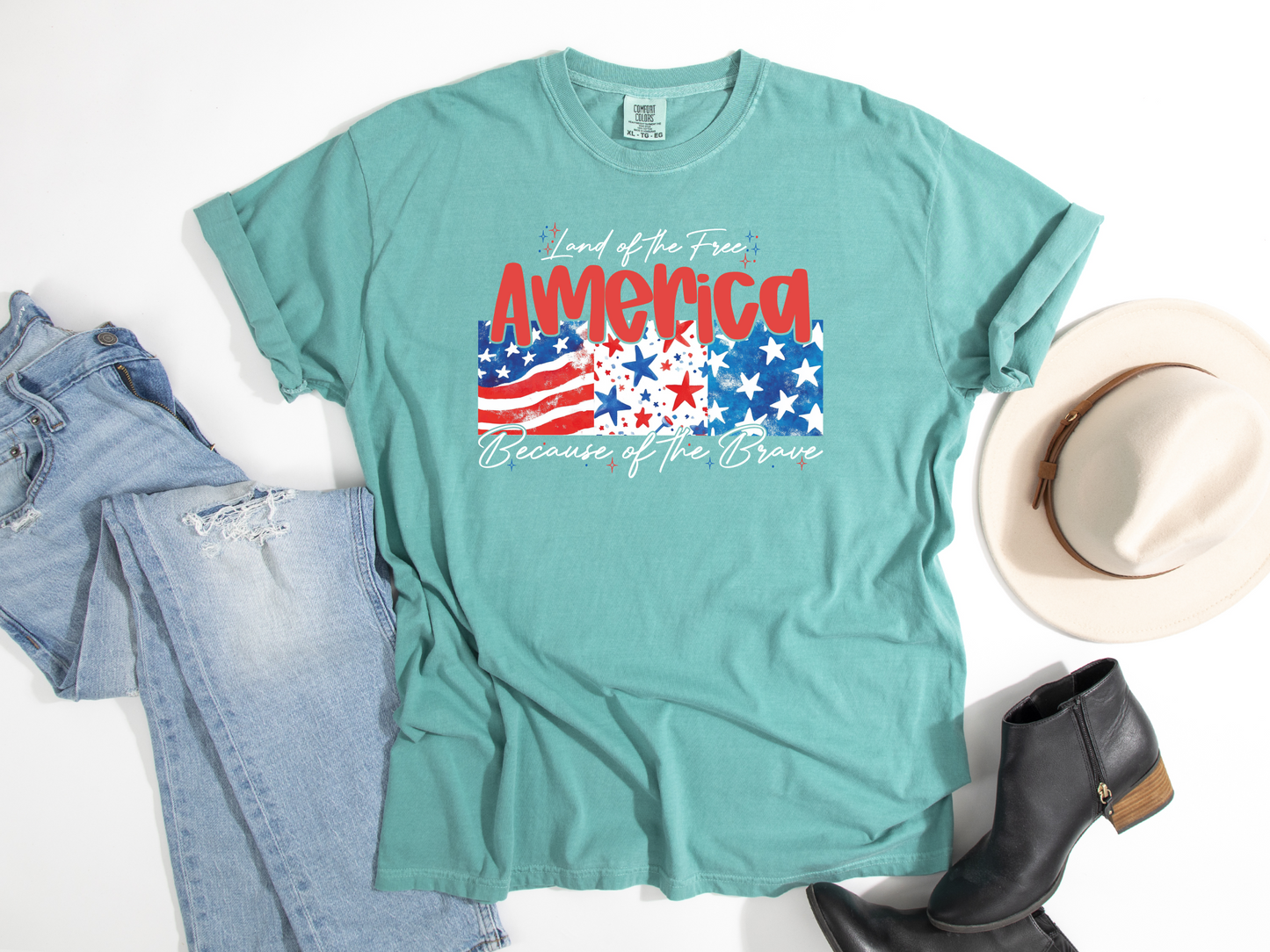 America Land of the Free Because Of The Brave