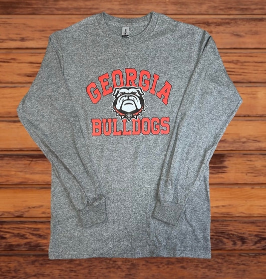 Ga Bulldogs Mascot Long Sleeve