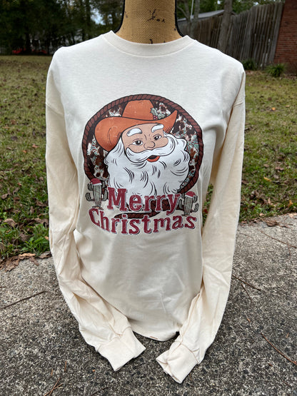 Country Santa - Merry Chirstmas