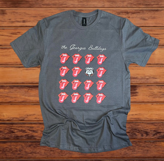 Faux UGA Athens Bulldog Sweatshirt