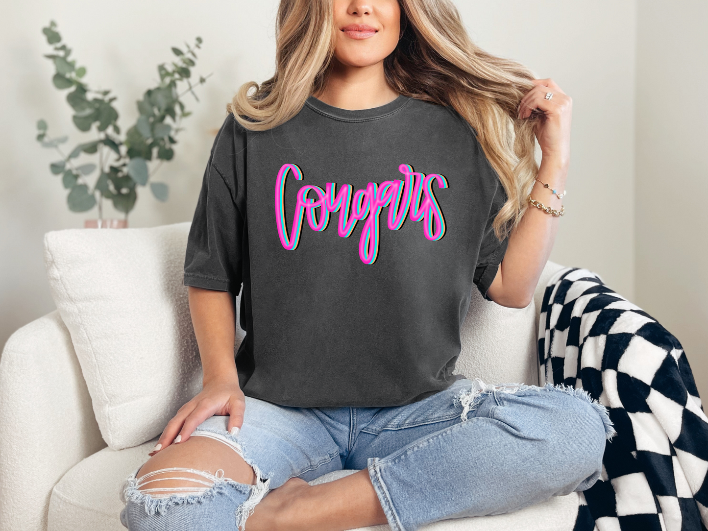 Cougars Bright - Cursive