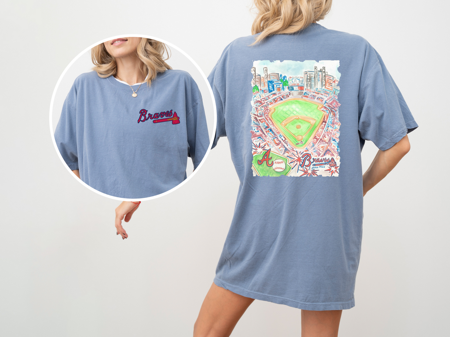 Atlanta Braves - Drawn Truist Park