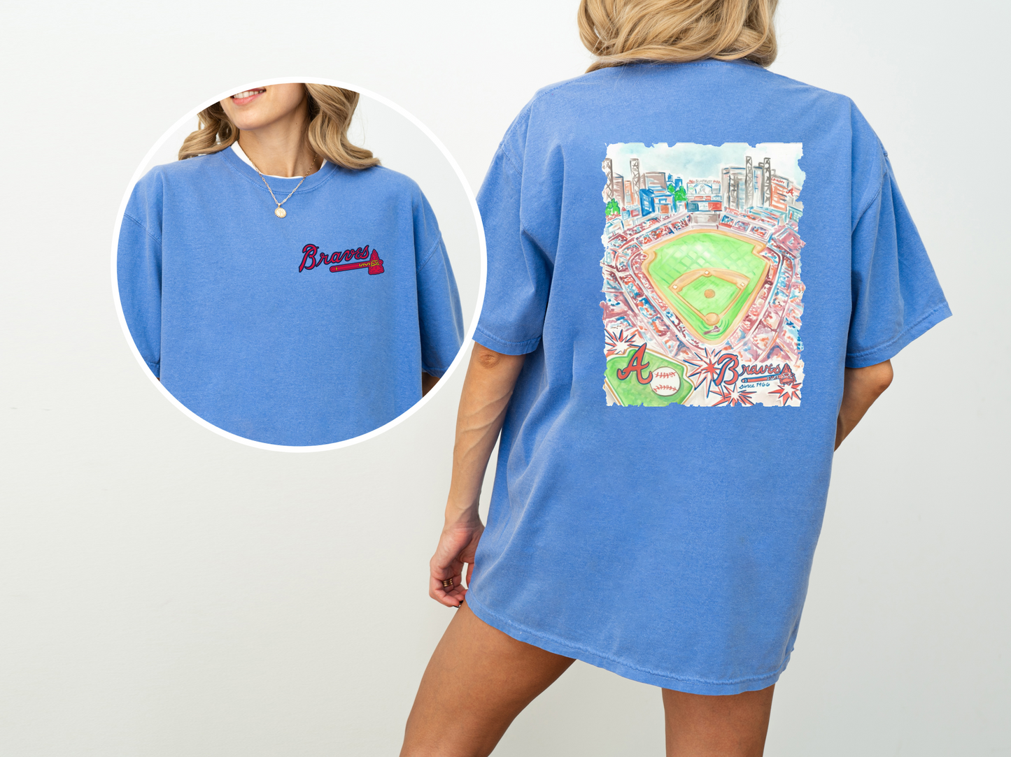 Atlanta Braves - Drawn Truist Park