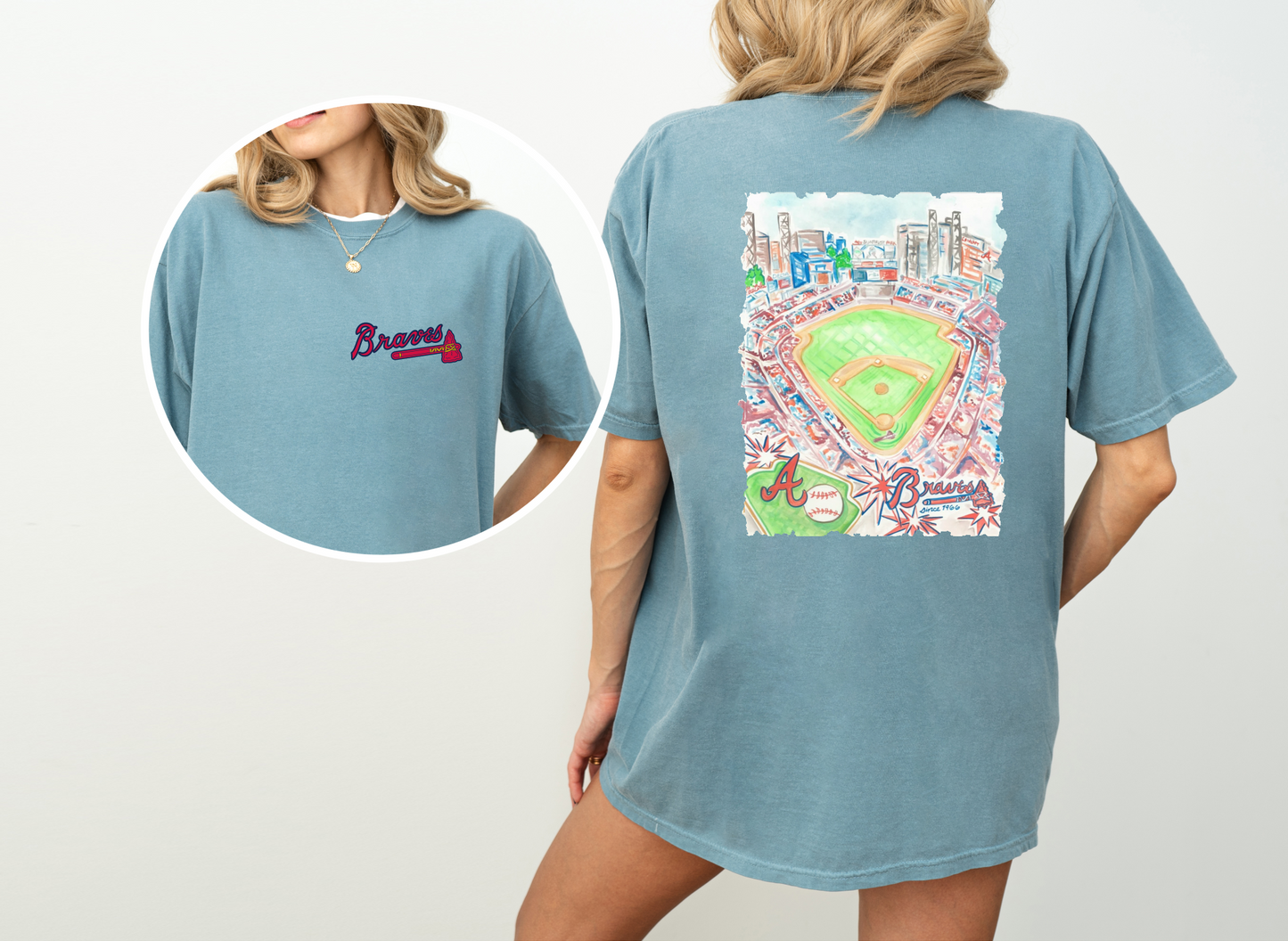 Atlanta Braves - Drawn Truist Park