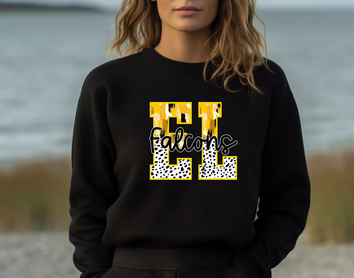 EL Falcons - Paint Swash/Dalmation