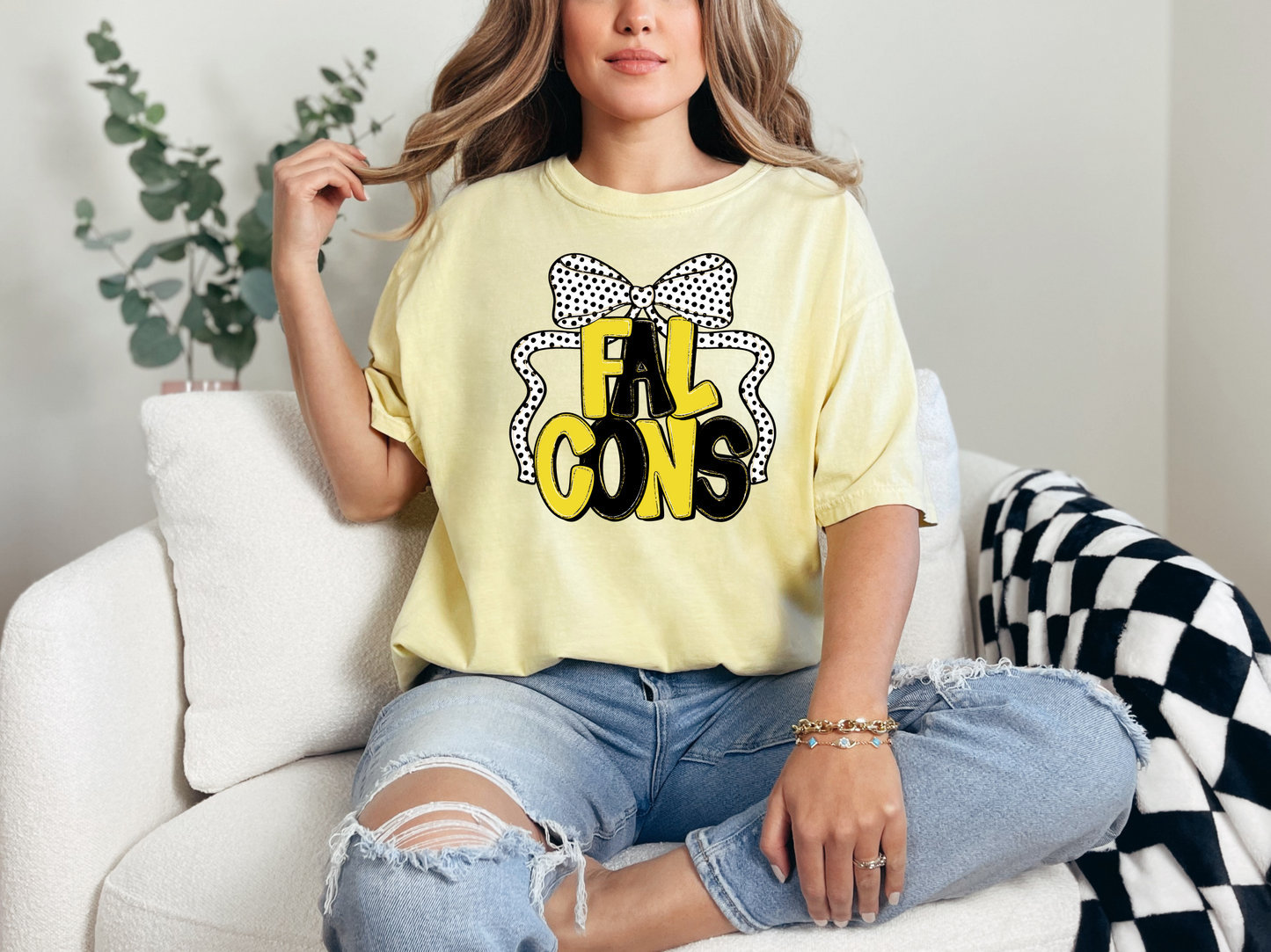 Falcons Speckled Bow