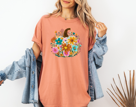 Floral Pumpkin