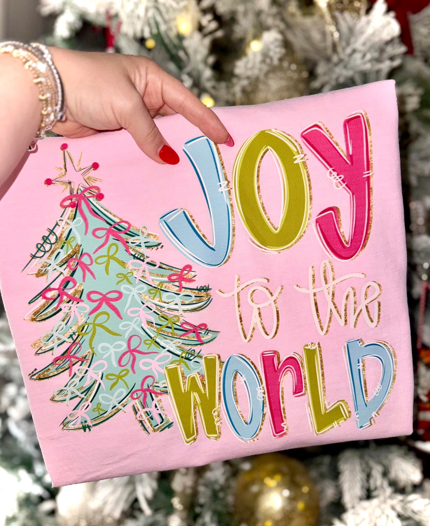 Joy To the World Bow Tree