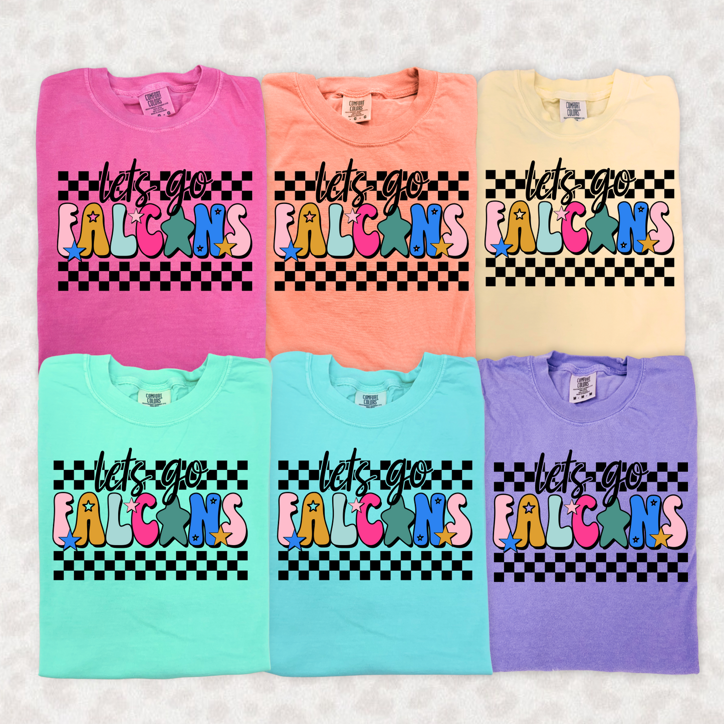 Let's Go Falcons - Retro