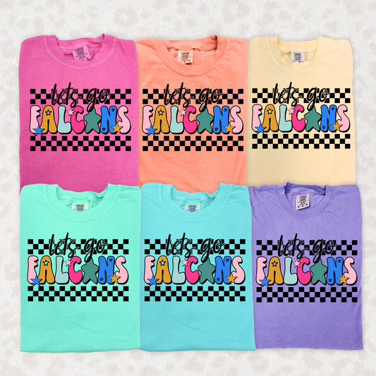 Let's Go Falcons - Retro