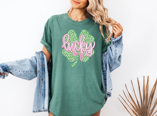 Speckled Lucky Shamrock
