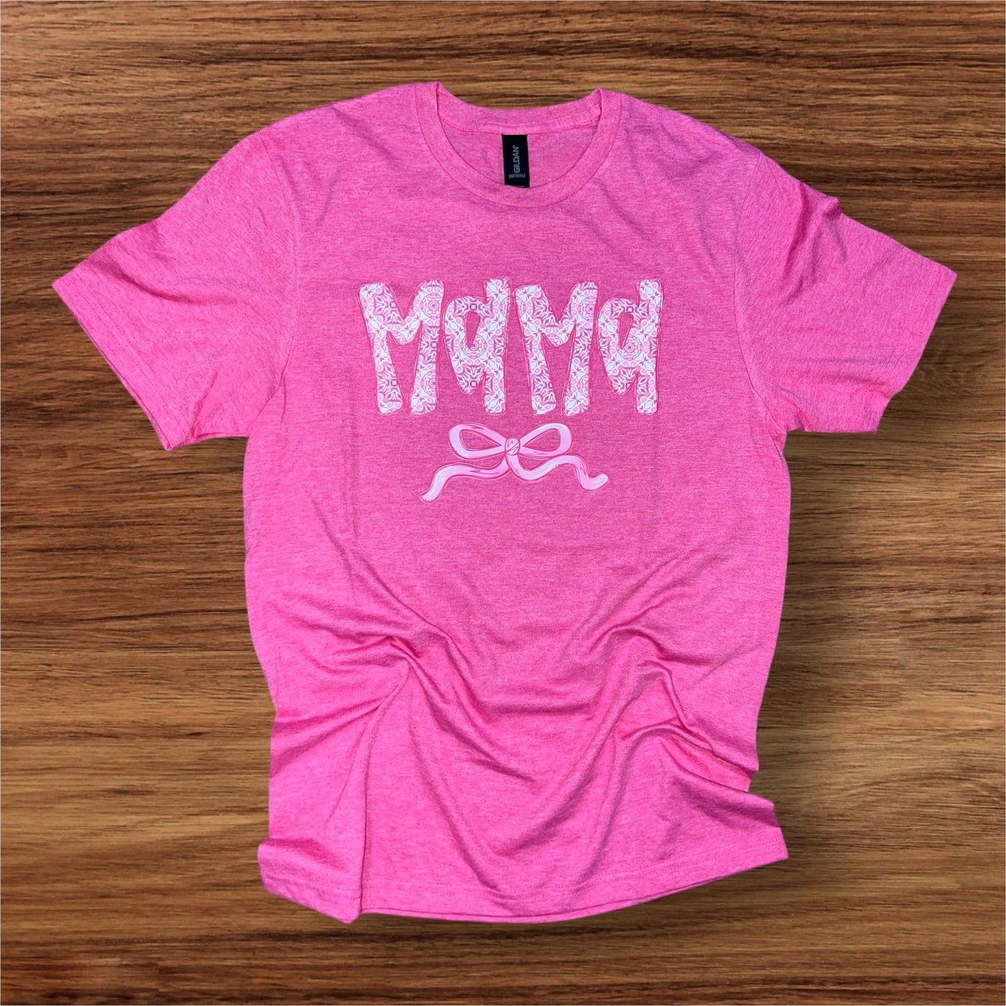 Mama Pink Floral w Bow