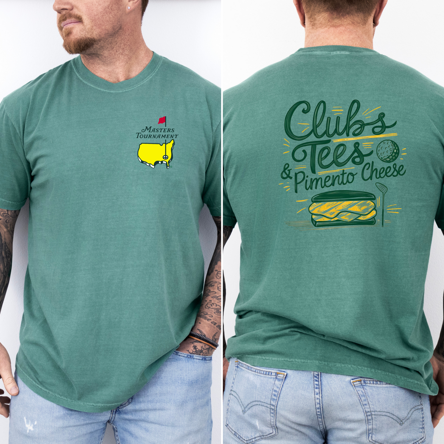 Masters - Clubs, Tees & Pimento Cheese