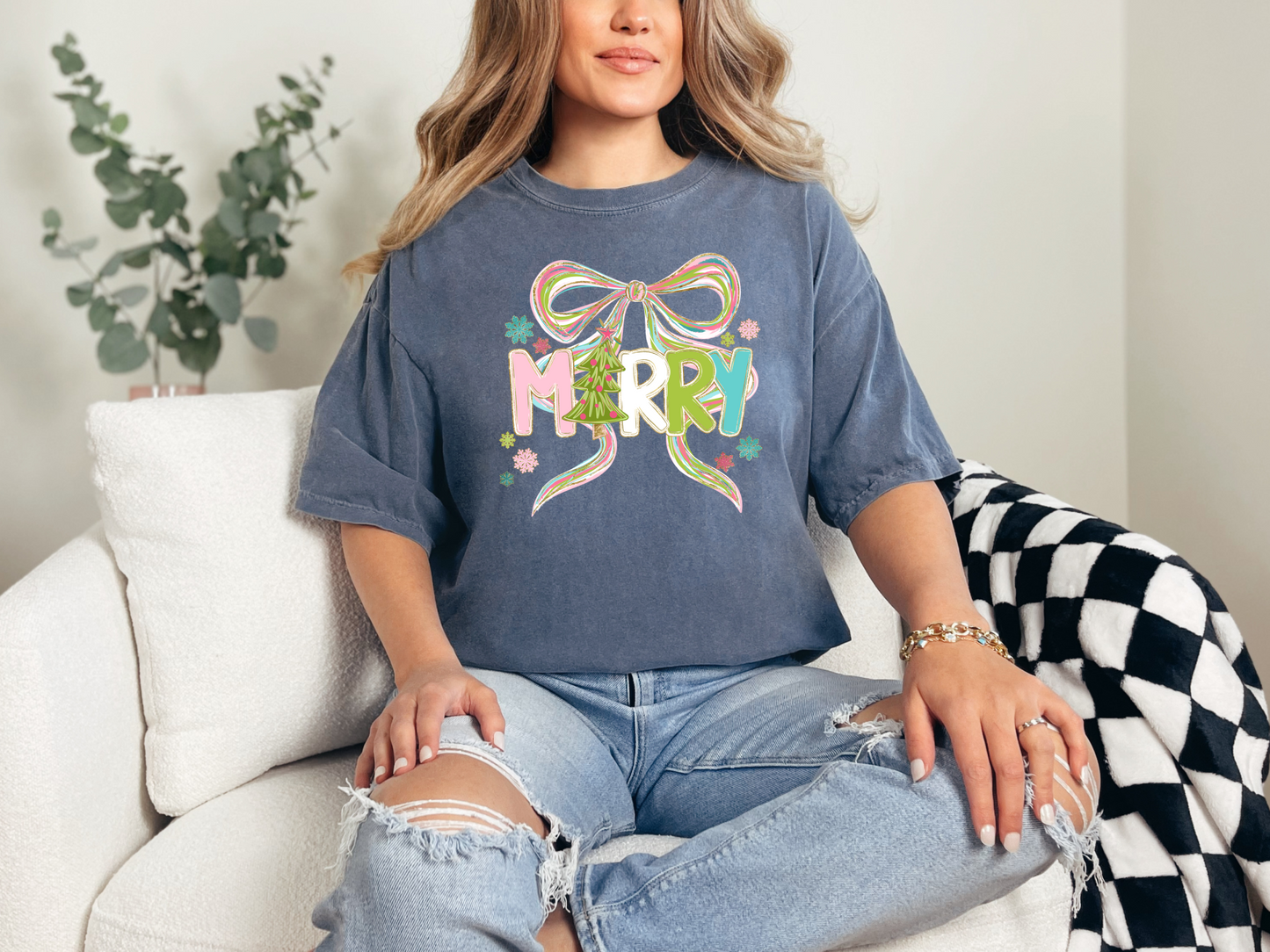 Merry Colorful Bow Coquette