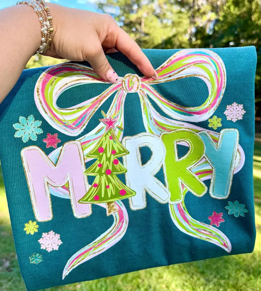 Merry Colorful Bow Coquette