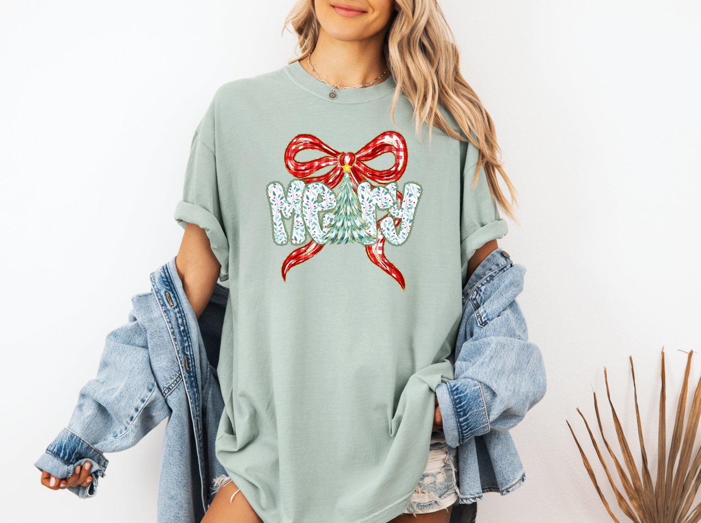 Merry Red Plaid Bow Coquette