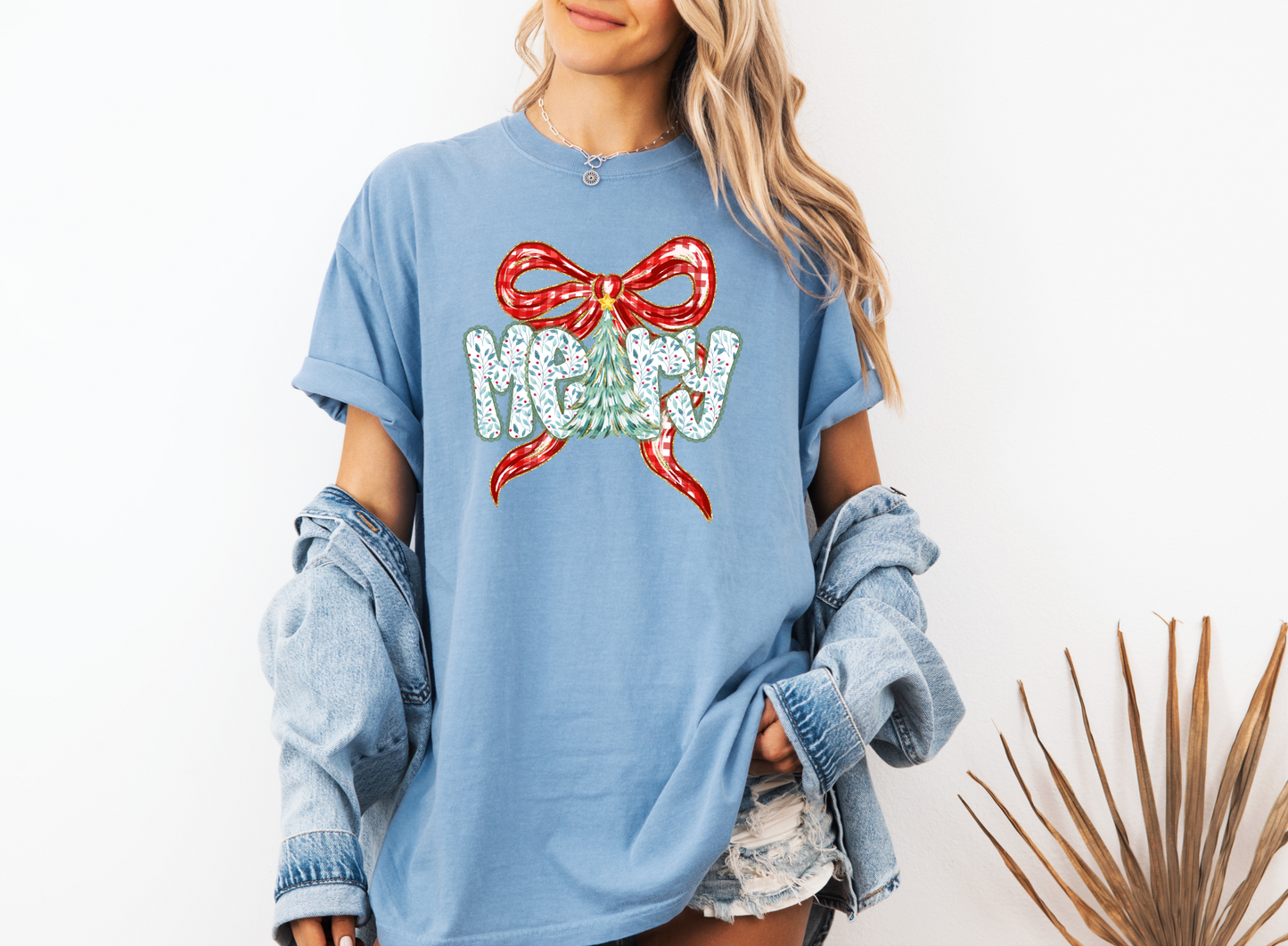 Merry Red Plaid Bow Coquette