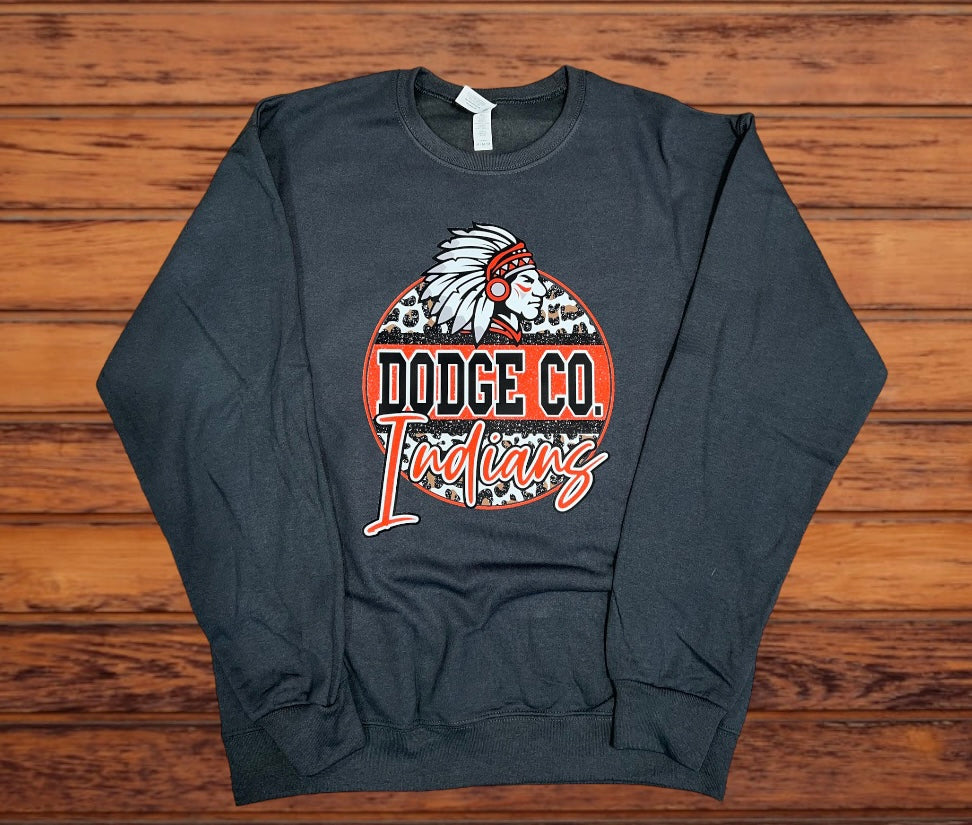 Dodge Co Indians Sweatshirt