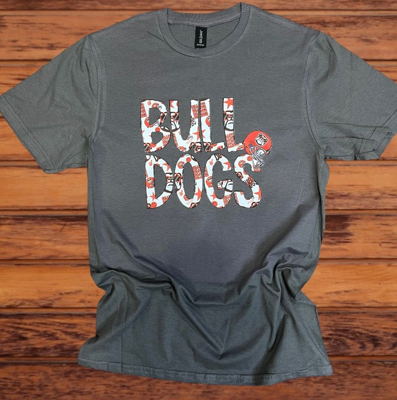 Bulldogs Pattern Letters