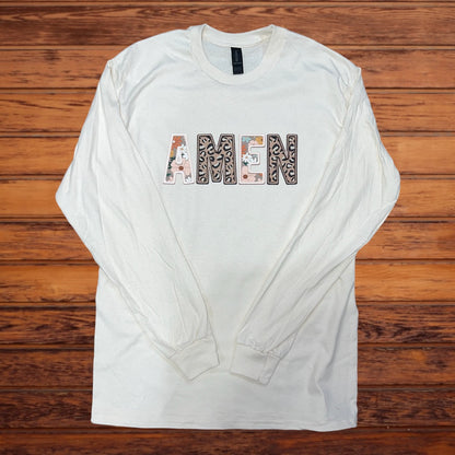 FAUX Amen Long Sleeve