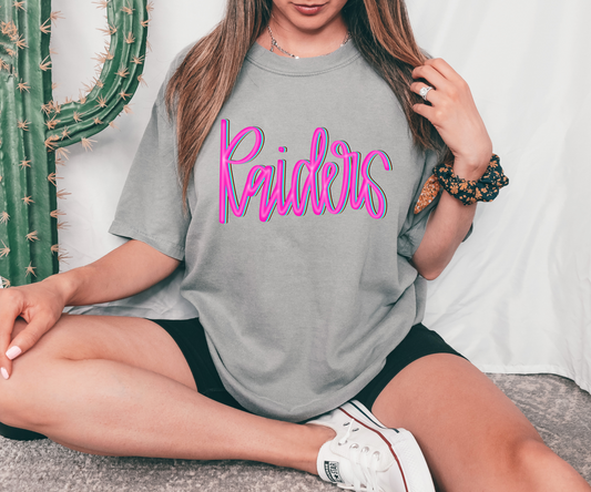 Raiders Bright - Cursive