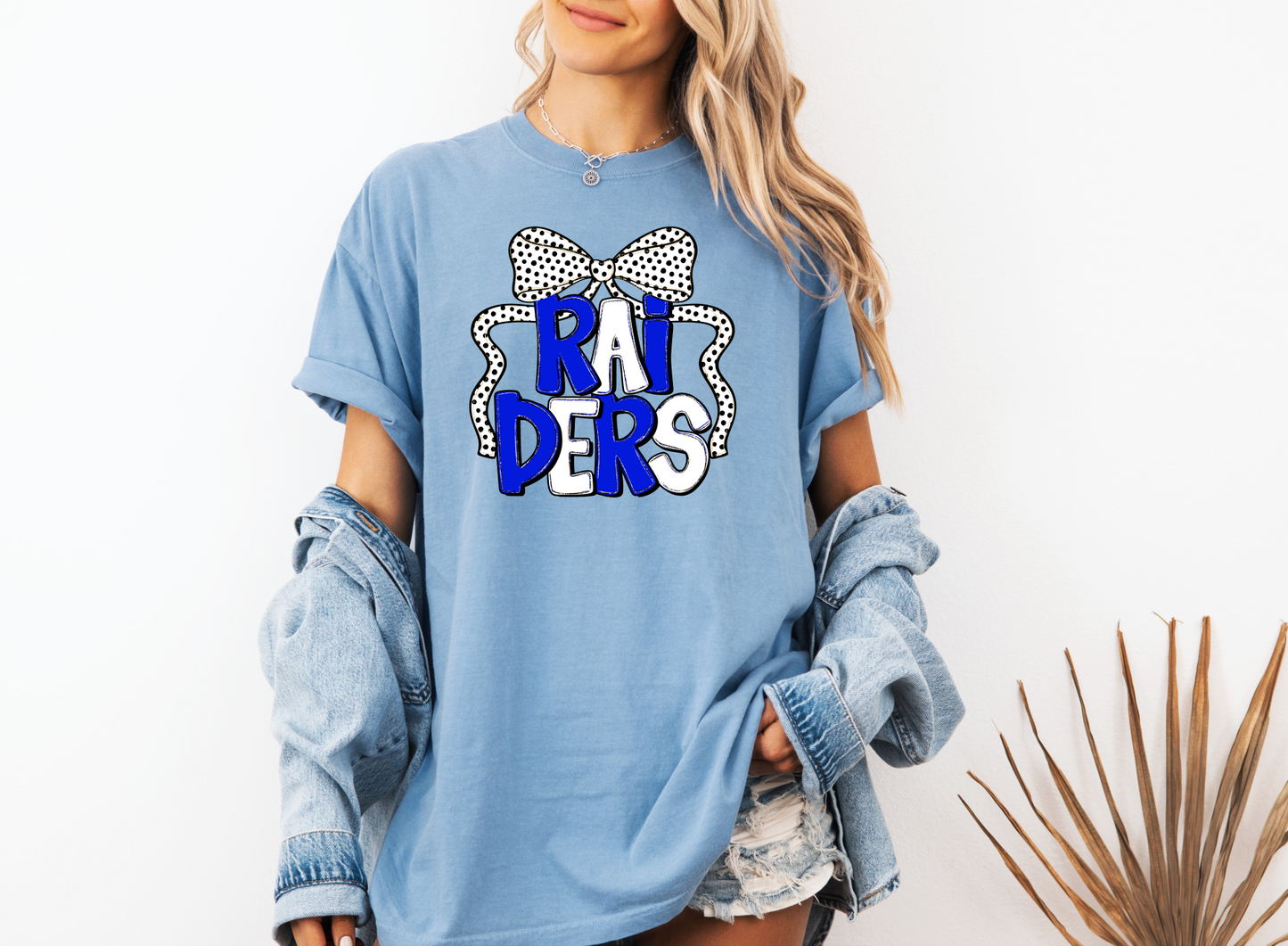 Raiders Speckled Bow