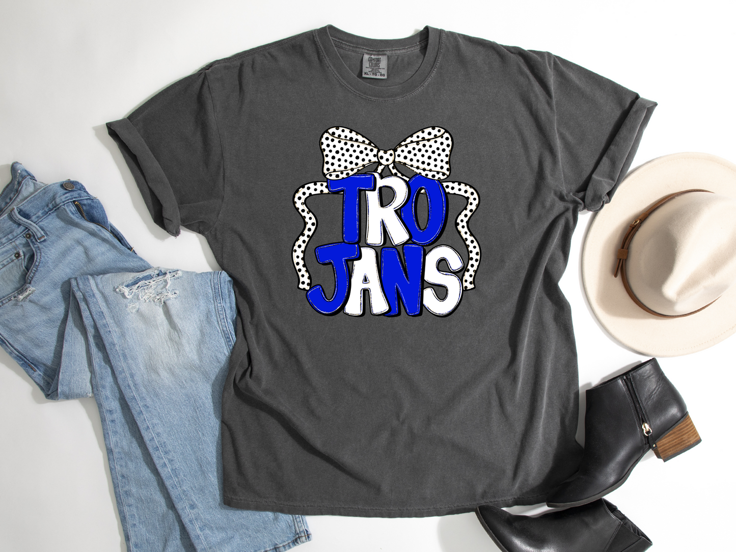 Trojans Speckled Bow