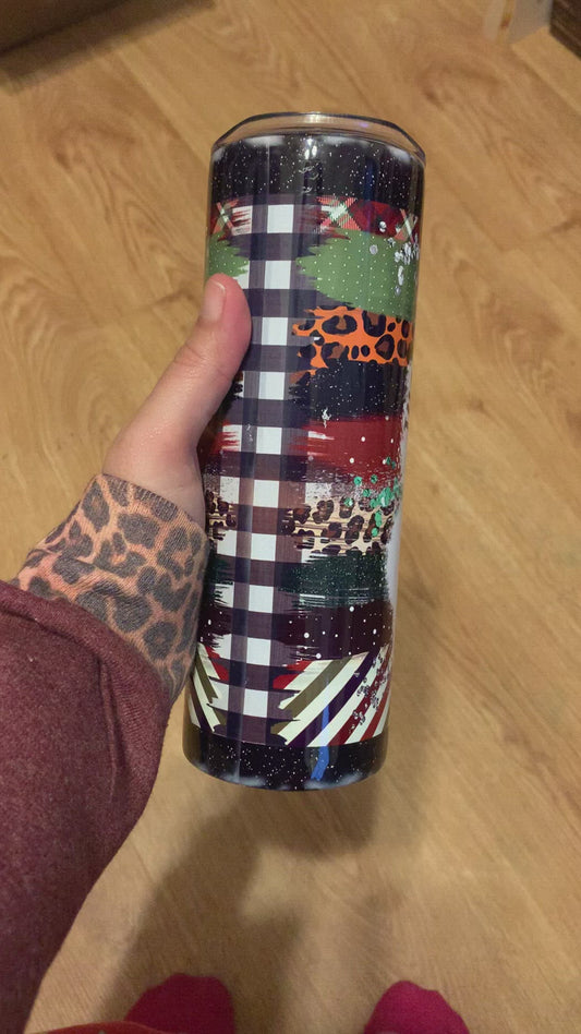 Just A Girl Who Loves Christmas Tumbler