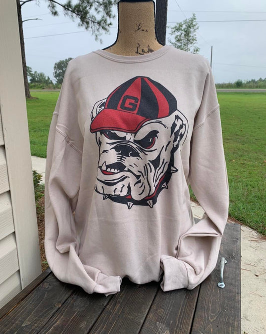 Retro Georgia Bulldog Sweatshirts