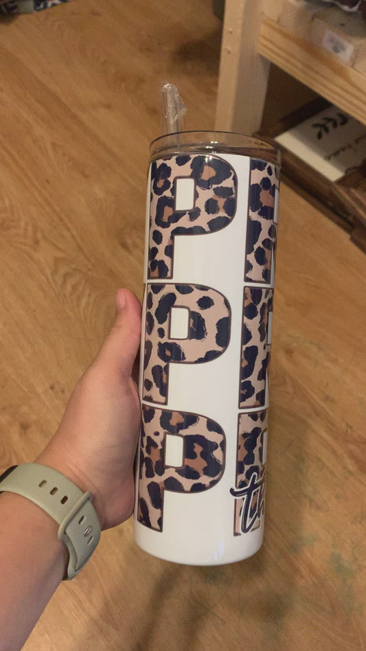 Pray On It, Over It, Through It Tumbler