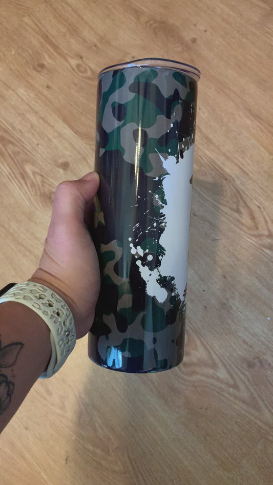 Camo Boy Mama Tumbler