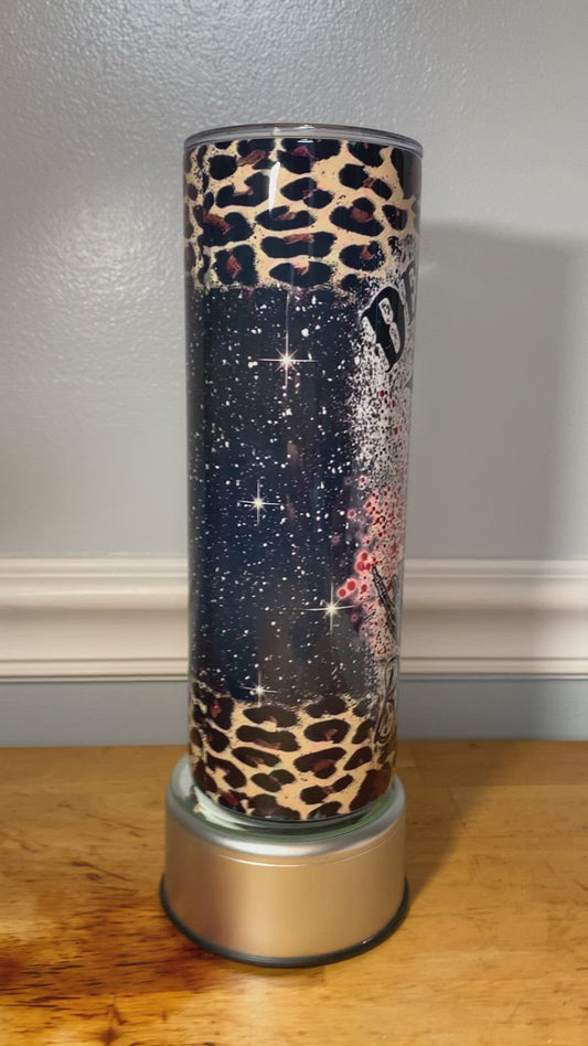 Dead Inside But Caffeinated Tumbler